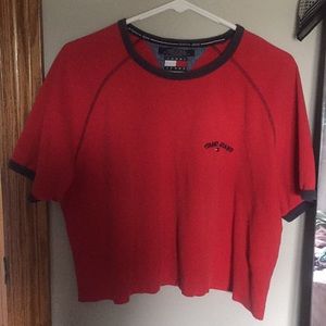 Vintage Tommy Hilfiger cropped tee